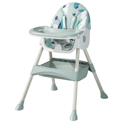  Latest Children Furniture with Rocker and Wheels Safety Child Feeding Dining Chair