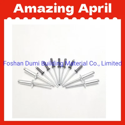  High Quality Steel Aluminum Open End Pop Blind Rivets