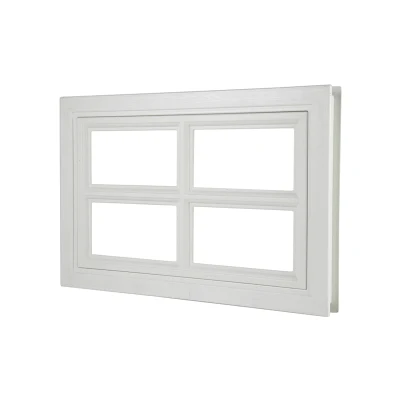 40mm Standard Window with Double Glass Sectional Garage Door Windows Inserts Plastic Garage Door Window