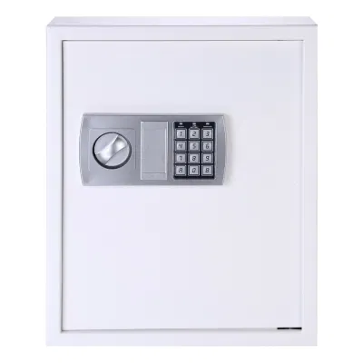  Uni-Sec Smart Digital Key Cabinet Electronic Secret Safe Box Lock Box Outdoor Wall Mounted with Combination Code Lock Hidden for Key Storage (KS-74)