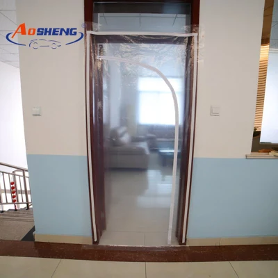  Zipper Door Dust Guard for Decorating and Other Messy Jobs