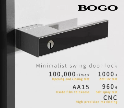 French Pastoral Style Business-Living Building Handle Door Lock
