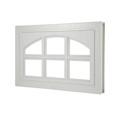  40mm Standard Window with Double Glass Sectional Garage Door Windows Inserts Plastic Garage Door Window