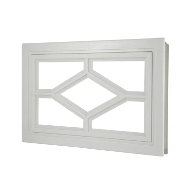 40mm Standard Window with Double Glass Sectional Garage Door Windows Inserts Plastic Garage Door Window
