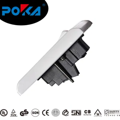  Single Control 13A Wall Sockets with Surge Protecter