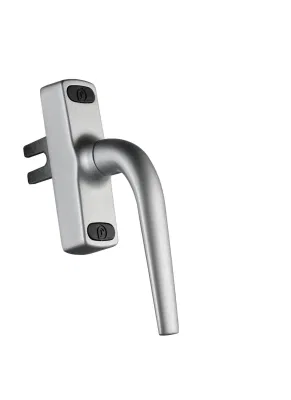  Hot Selling Aluminum Pull Window Handle Customized Lockable Handle