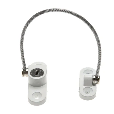 Window Security Cable Lock Child Room Window and Door Security Restrictor with Key