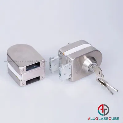  AGC-848 Factory Price Double Side Glass Door Handle Lock for Glass Door
