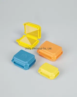 IP68 Waterproof Pre Filled Gel Box Spring Quick Connector Mini Electric Junction Box Plastic Waterproof Safety Gel Case Mini Junction Box