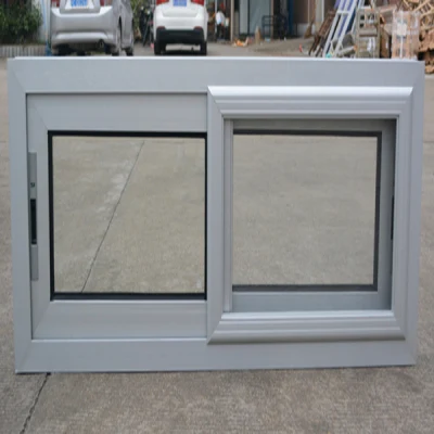  Powder Coated Thermal Break Aluminum Alloy Window with Latch Lock