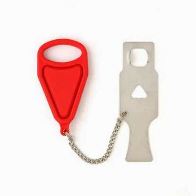  Portable Hotel Travel Security Padlock Safety Door Lock