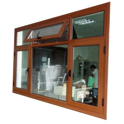  New Design Aluminium Window Awning Window Metal Casement Windows