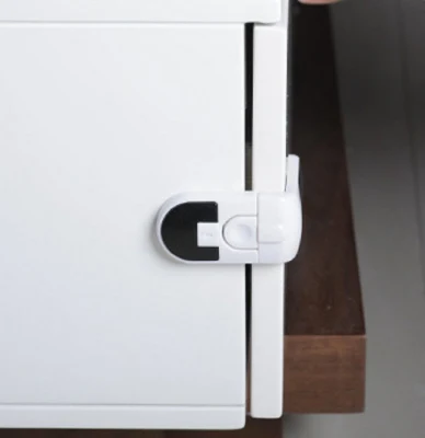  Baby Drawer Lock Baby Safety Angle Lock Cabinet Buckle Sanp Lock