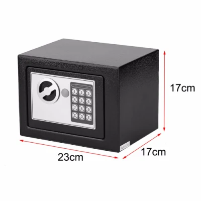  Mini Electronic Password Hotel Safety Box with LCD Display