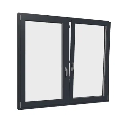 New Design Custom Color Soundproof High Energy Saving Metal Aluminum Windows for Sale