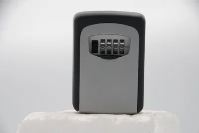  Wall Mounted Key Lock Box Metal Combination Lock Key Storage Box