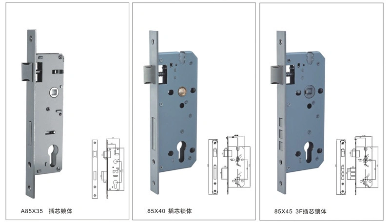 Stainless Steel Deadlocking Bolt Lock for Windows and Doors