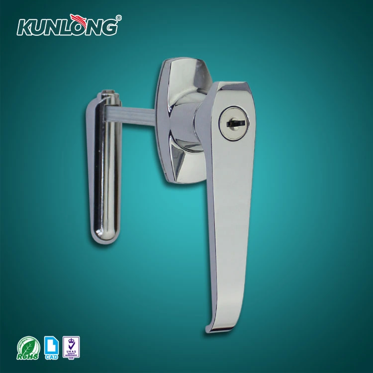 SK1-312-2A-L Without Cylinder with Padlock Cabinet Handle Latch Lock