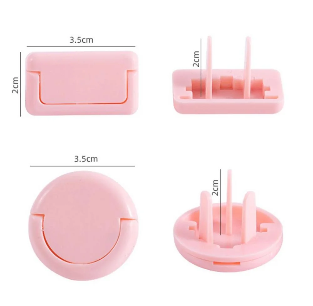 Children&prime;s Safety Power Socket Electrical Outlet Baby Guard Protection Anti Electric Shock Plugs Protector Cover Safe Lock