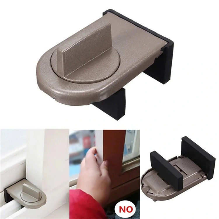 Baby Anti-Safety Window Sliding Lock Door Sliding Wedge Easy Install