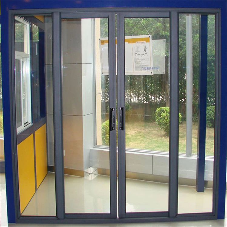 Ace Aluminium Double Glazing Glass Slide Sliding Patio Door for Balcony
