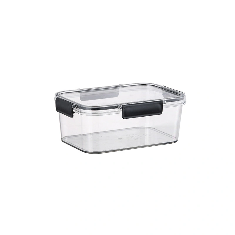 Refrigerator Grain Sealed Dustproof Square Snack Storage Box with Lid