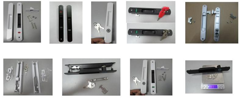 Double-Sided Door Aluminum Alloy Window Accessories Slide Lock