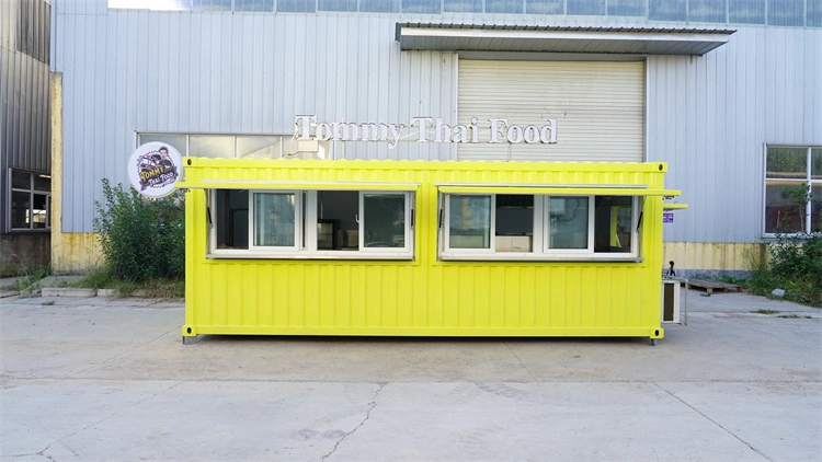 Container Homes 20FT Prefab Shipping Tiny Bar for Coffee Cocktail Bar