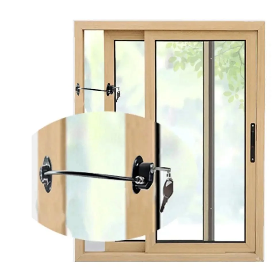 Windows or Refrigerator Locks for Double Doors and Icebox Lock for Children for Baby Safety