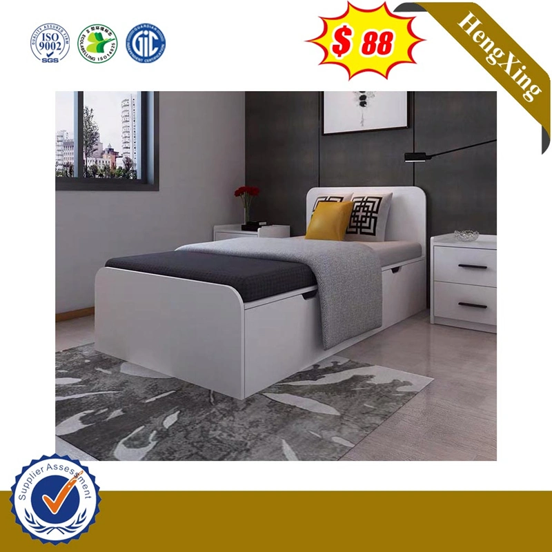 Wholesale Bedroom Child Safety MDF Wooden Designs Kids Single Double Sleeping Bed Furniture