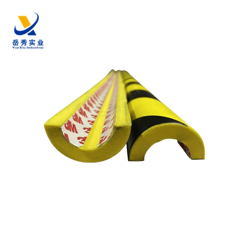 Road Safety Plastic Products PU Foam Angle Wall Reflective Corner Edge Guard