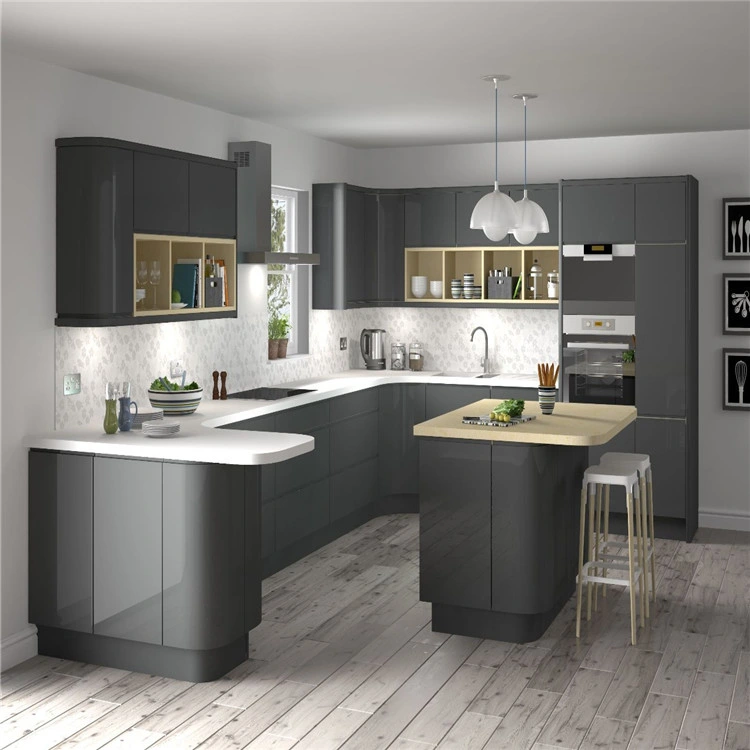 Italian Furniture Smart Kitchen Cabinets Marble Aluminum Cupboards Islands Cabinetry