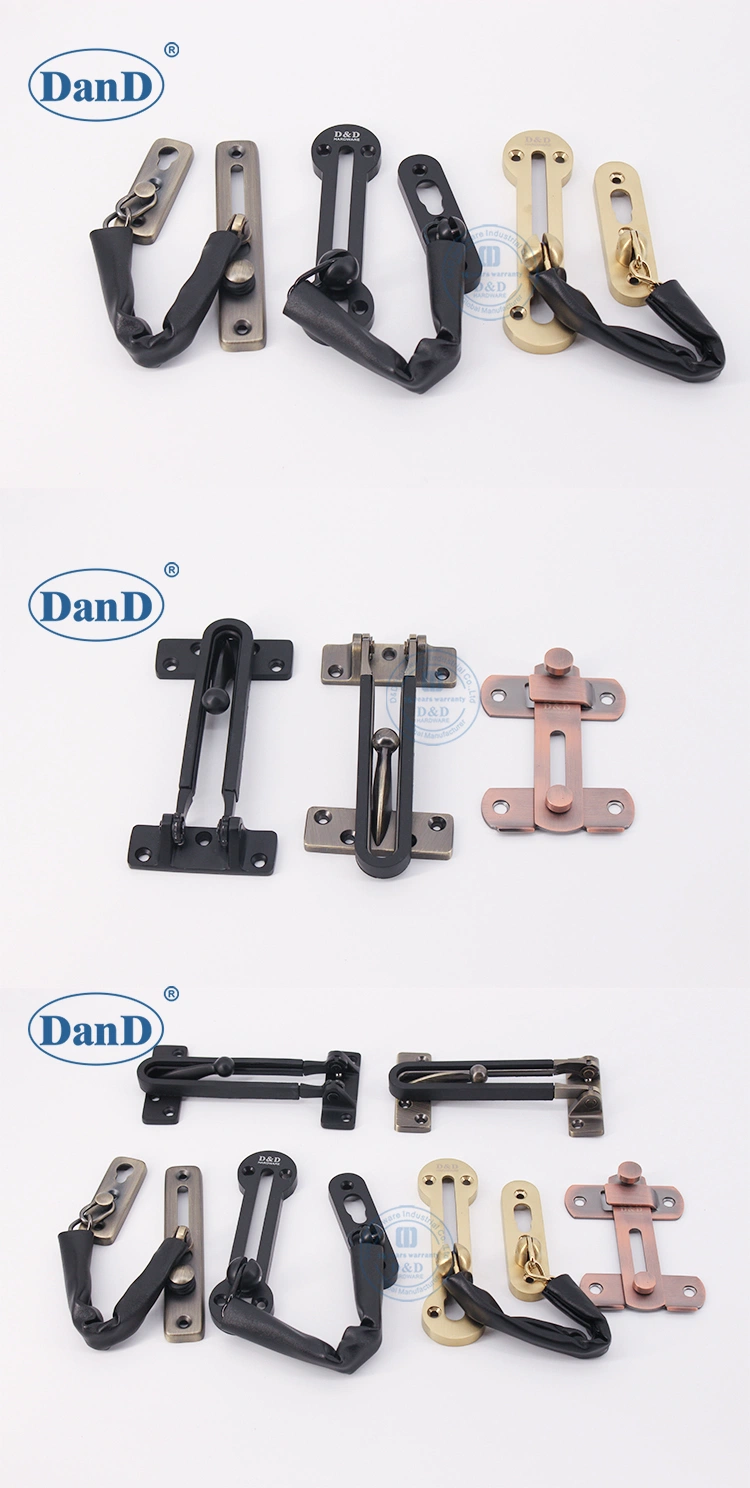 Stainless Steel Casting Main Front Door Security Chain Guard Lock