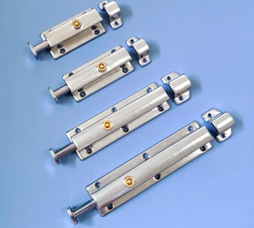 304 Stainless Steel Lock Plate Safety Bolt Thickened Door Buckle Hasp