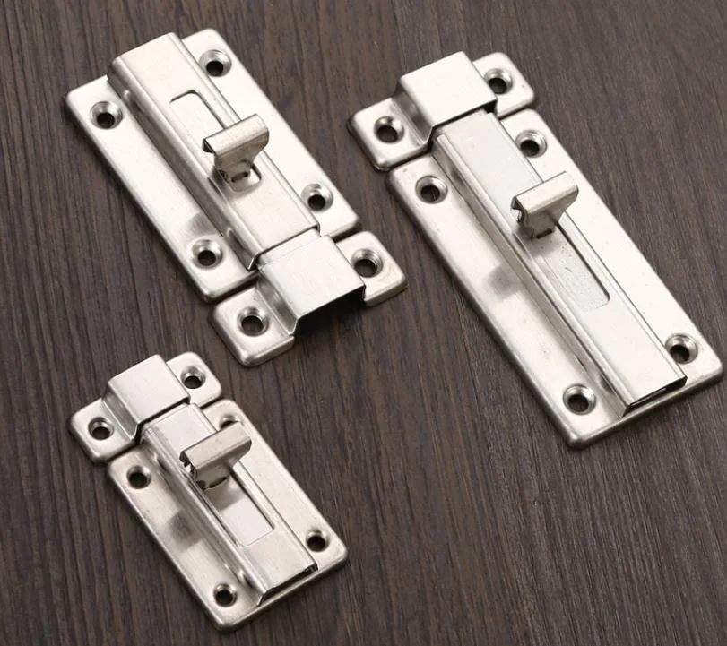 Interior Door Anti-Theft Latch Cabinet Window Security Household Lock Clasp