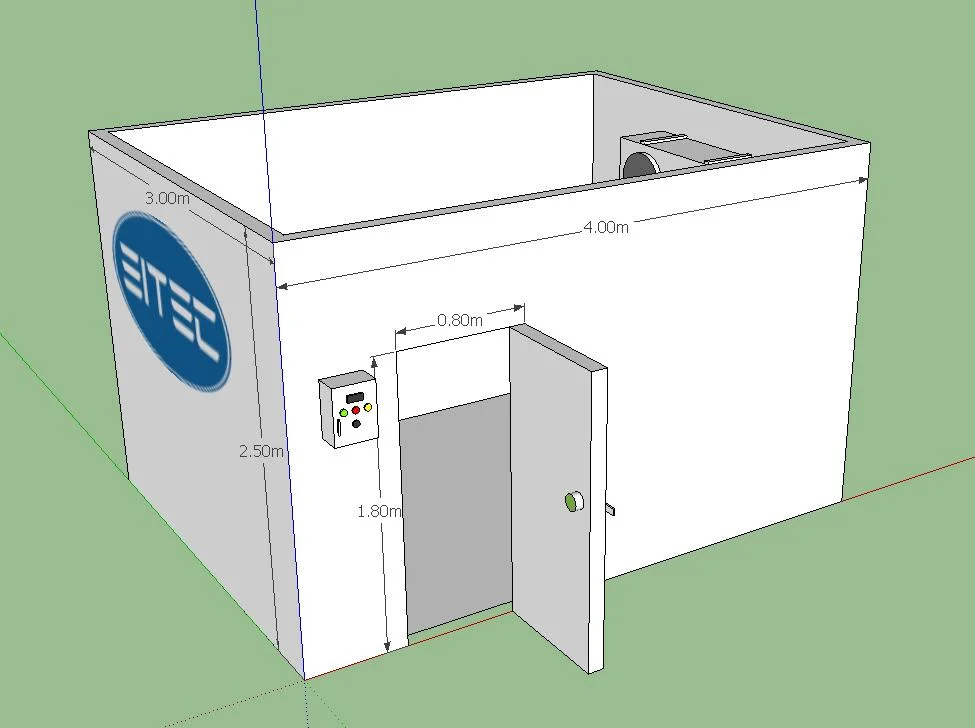 Cooling System Refrigerator Cold Storage Room for Vegetable and Fruits