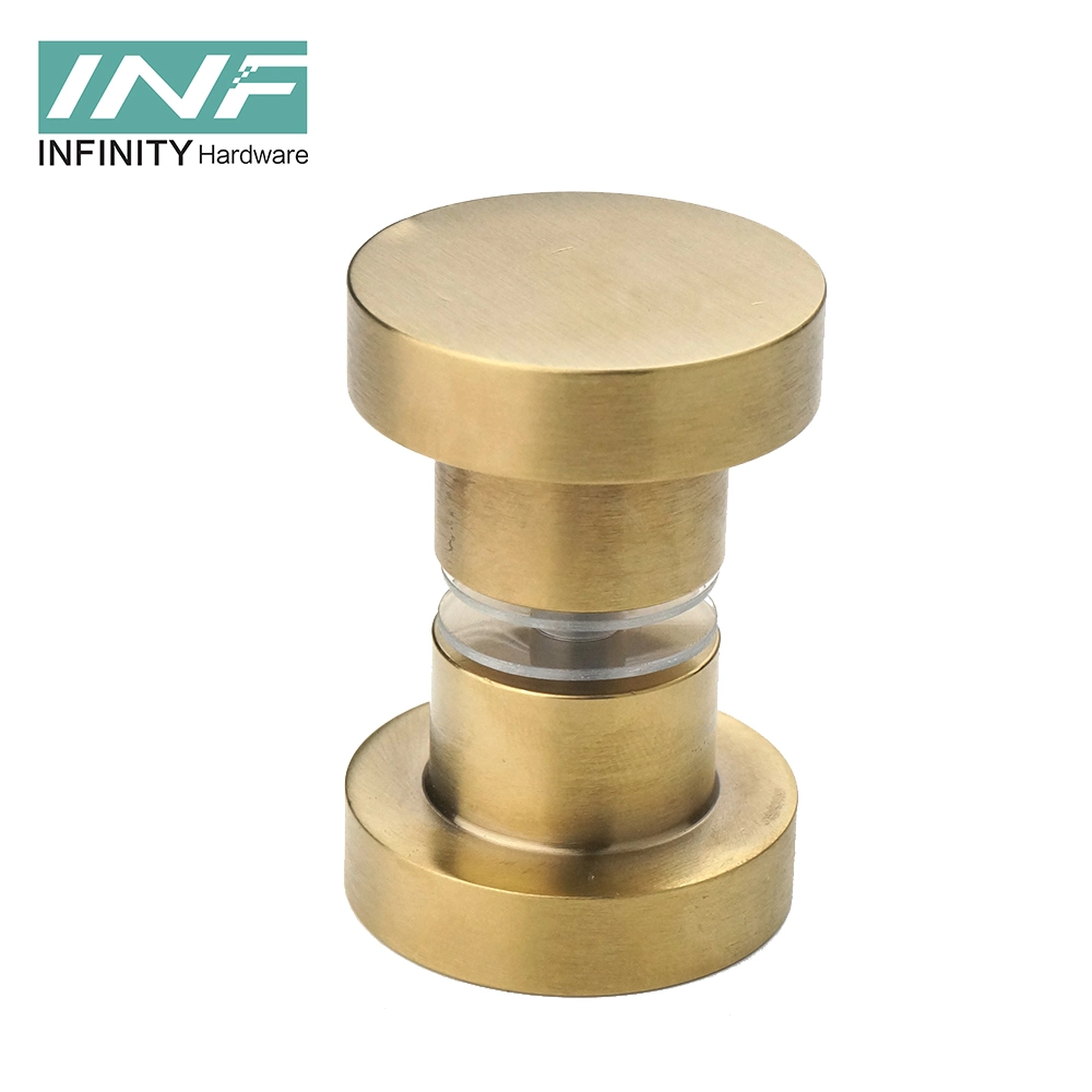 Bathroom Chrome Gold Black Zinc Alloy Aluminium Brass Stainless Steel 304 316 Solid Brass Shower Glass Door Knob