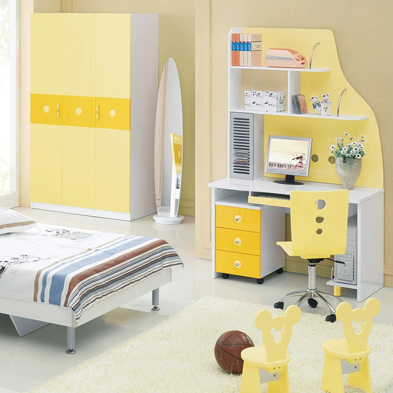 New Product Bedroom Child Safety Wooden Designs Kid Sleeping Bed Furniture