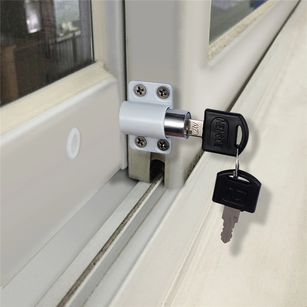 Zinc Sliding Window Patio Screw Door Locking Pin Push Child Safety Lock