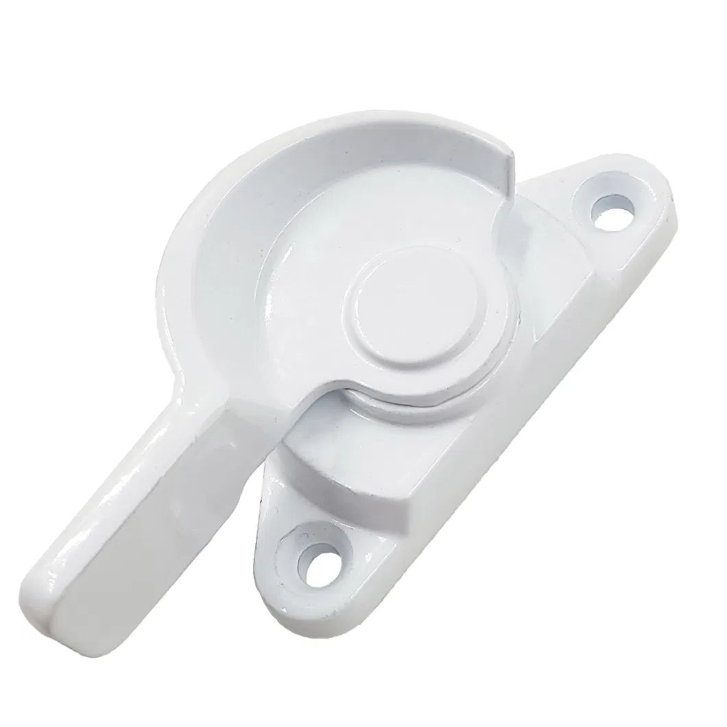 Easy Installation Crescent Sliding Window Sash Lock White Window Wedge