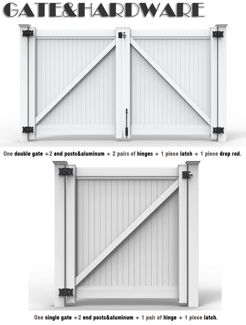 Cheap PVC Fence Gate Hardware