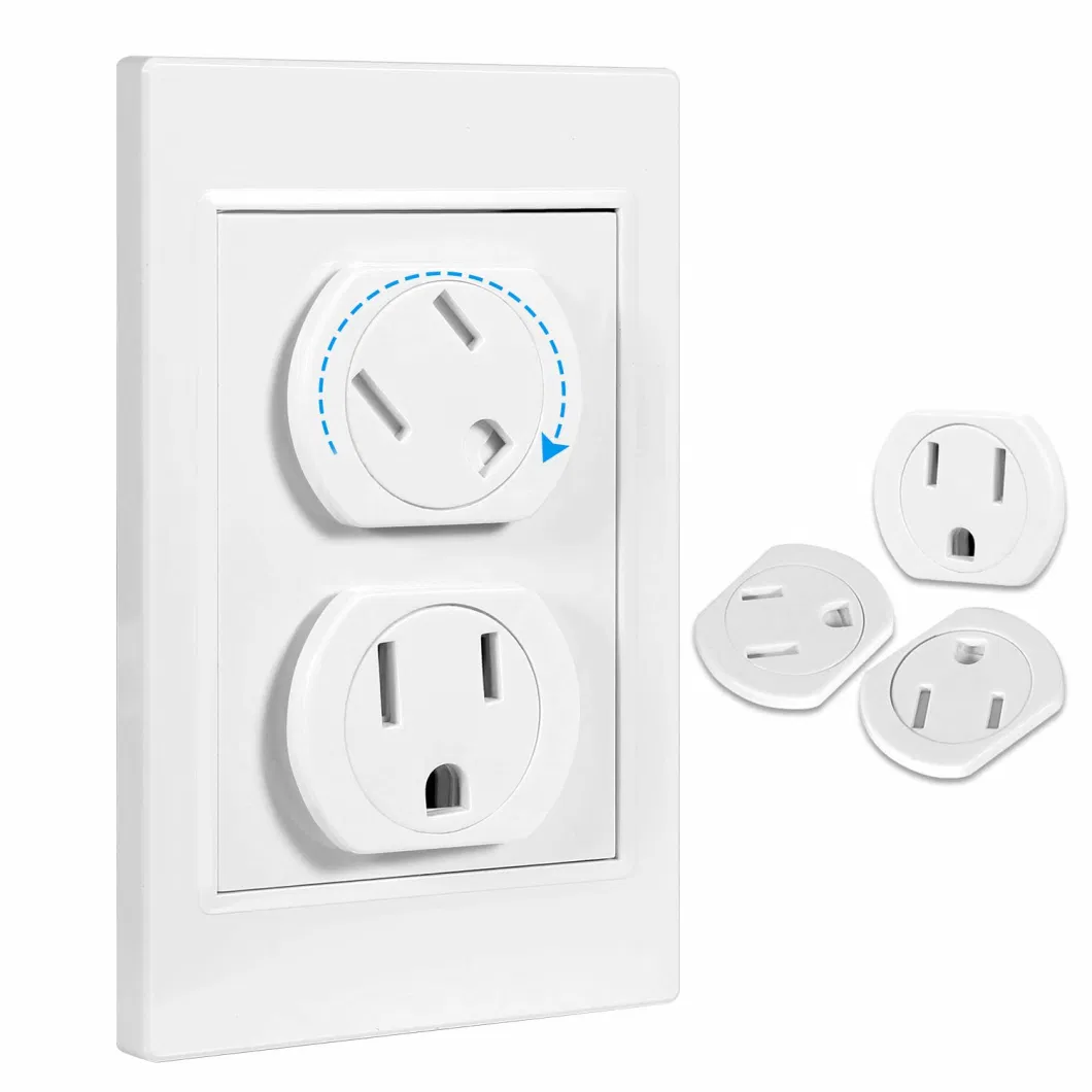 Baby Proofing Plug Cover, White Socket Cover Protector, Child and Infant Electrical Protector