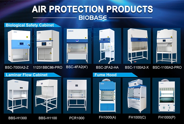 Biobase Flammable Safety Stainless Steel Lab Class II Biological Safety Cabinet Price