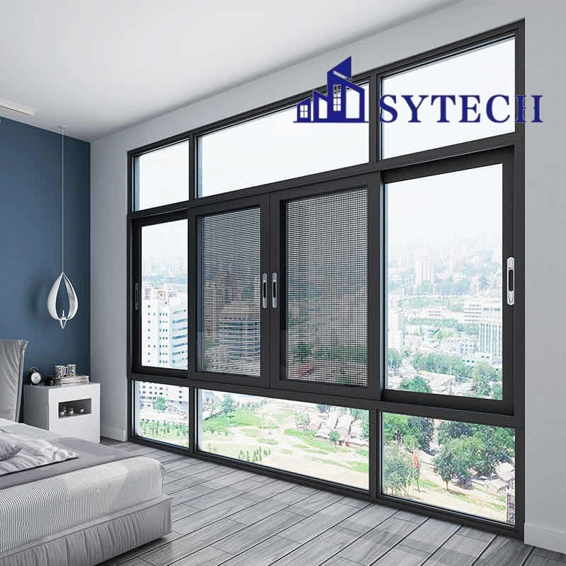 Wholesale French Metal Aluminium Tempered Glass Swing Balcony Entrance Window Door/New Design Aluminium Window/Wholesale Aluminium Window Door