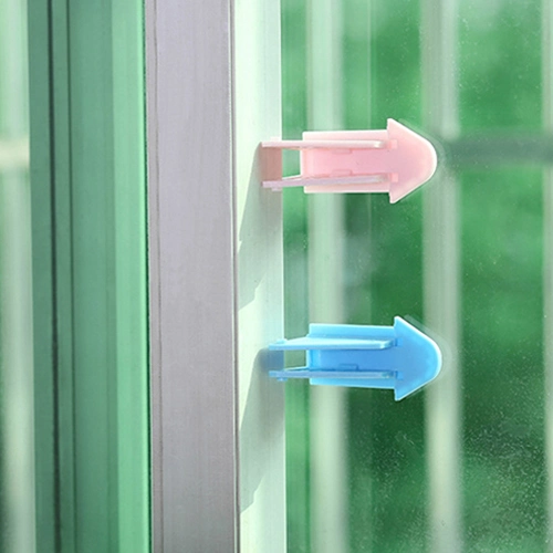 Baby Children Security Straps Sliding Door Window Lock Plastic Protection Lock