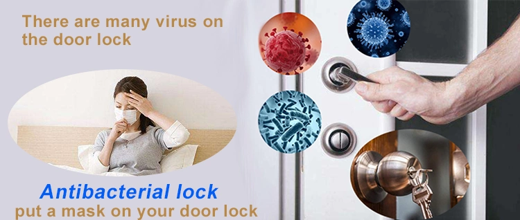 Door Security Hardware Zinc Alloy Single Round Deadbolt Lock