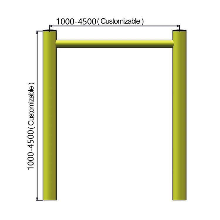 Door Frame Height Restrictor HDPE Flexible Protection Bollards for Doorframe