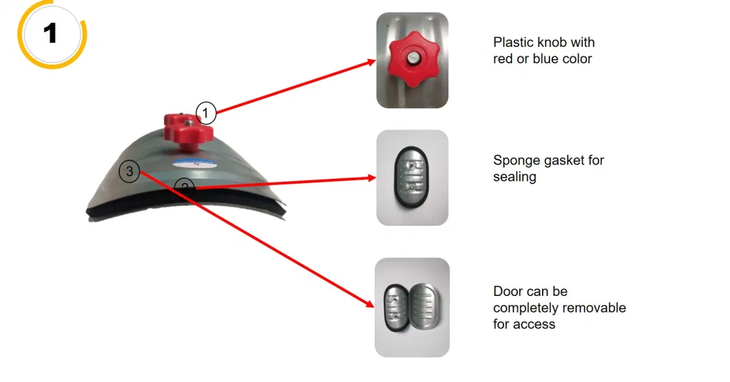 Air Duct Safety Galvanized Steel Access Door Cover