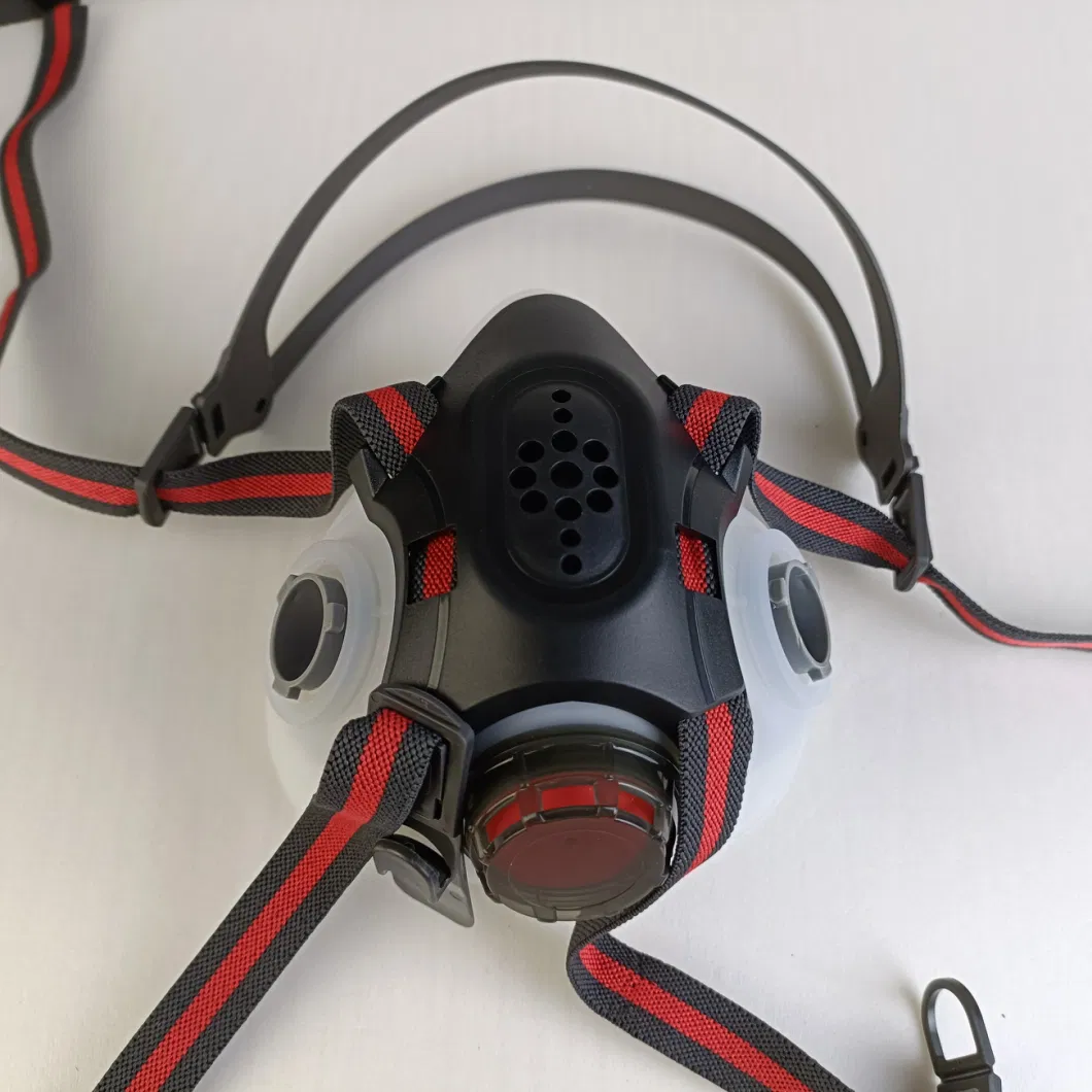 Reusable Rubber Silicone Gas Half Mask