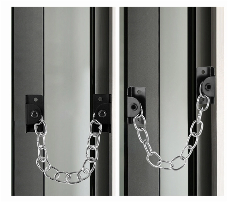 Stainless Steel Window Lock Child Safety Chain Window Stopper